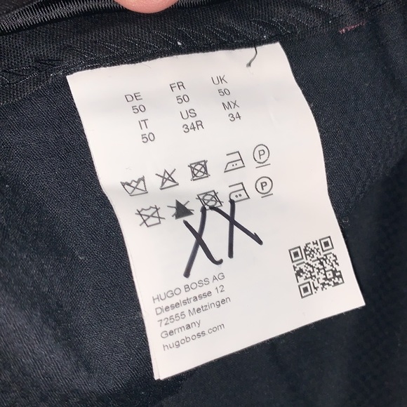 Hugo Boss men’s dress pants size 36”waist and a 33” inseam. EUC. 100% Wool. - Picture 14 of 16